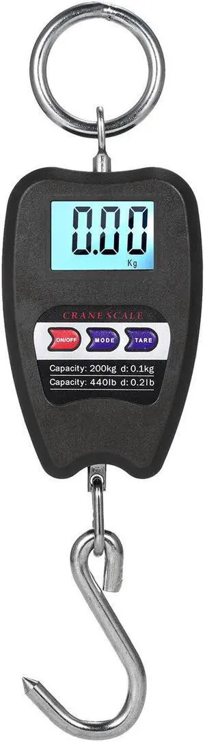 440lb Digital Scale with Accurate Sensors Handheld 200Kg Crane L4Y2