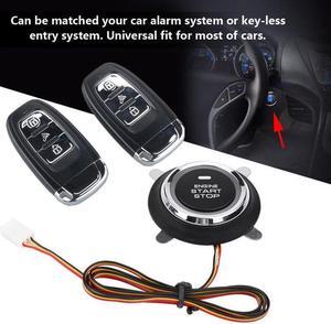 Car passive keyless entry remote engine start keyless button system lock unlock