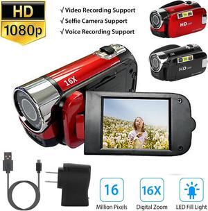 Portable 1080P HD Digital Video Camera DV Camcorder 16MP 16X Digital Zoom L4Y8