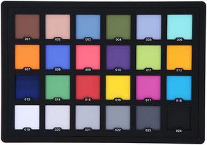 Professional Photography 24 Color Card Test Color Balancing Card Palette M3G9