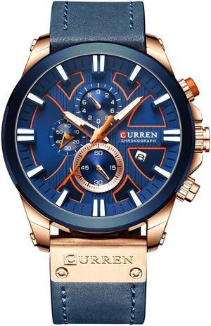 CURREN Men Watches Wristwatch for Business Male Watch Calendar K7Q2