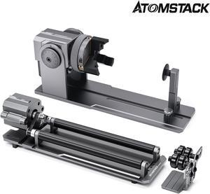 Atomstack R1 Pro Multi-function Laser Rolle Rotary for Engraving Cutting U8D8