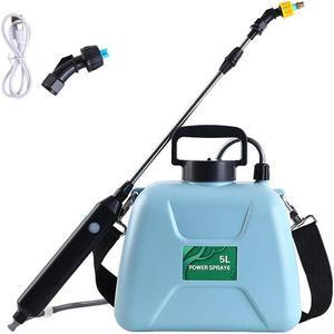 5L Rechargeable Shouldered Sprinkler Handheld Electric Sprayer Agriculture C9C8