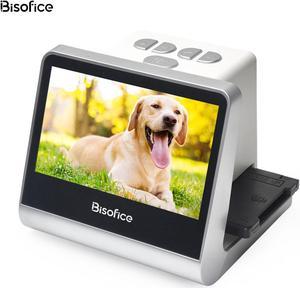 Bisofice Film & Slide Scanner for 135 Film(36*24mm)/126KPK /110 Film/Super8 O8U0