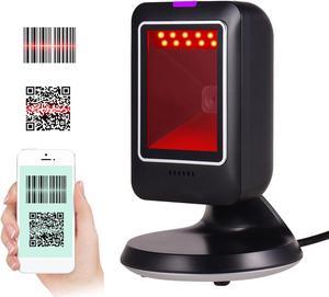 MP6300Y 1D/2D/QR Omnidirectional Barcode Scanner USB Wired Bar Code Reader C2U0