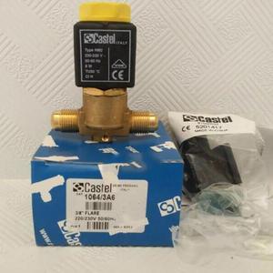 Castel 1064/3A6 Solenoid Valve 220V/230V 3/8 NewKD