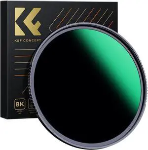 K&F Concept 72mm ND1000 (10-Stop Fixed Neutral Density Filter) ND Lens Filter, 28 Multi-Layer Coatings Waterproof Scratch Resistant Super Slim for Camera Lens (Nnao-X Series)