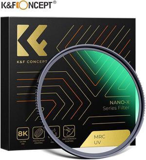 K&F Concept B270 MC UV Protection Filter with 28 Multi-Layer Coatings HD/Hydrophobic/Scratch Resistant Ultra-Slim UV Filter for 40.5mm Camera Lens (Nano-X Series)