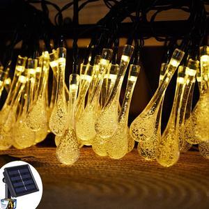 SOWAZ 20-ft Solar Warm Color Indoor/Outdoor String Light with 2 Flash Modes