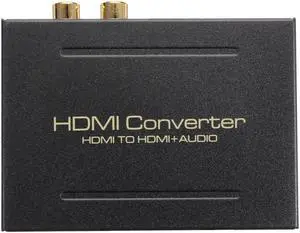 IXJYLCPC 4k HDMI To HDMI Optical+SPDIF+RCA L/R Extractor Converter Audio Splitter Adapter 1080P for Blu-ray DVD Player Sky HD Box PS3 PS4 for Blu-ray DVD Player Sky HD Box PS3 PS4
