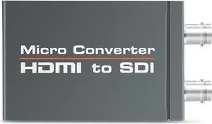 IXJYLCPC 1080P HDMI to SDI Converter Adapter, With Power Supply