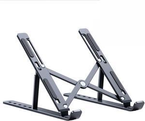 IXJYLCPC Foldable Laptop Stand for Desk Aluminum Computer Stand Holder, Ergonomic Anti-Slip Laptop Riser for Desk Adjustable Notebook Stand for Laptop Compatible up to 15.6 inches Notebook Tablet