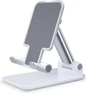 IXJYLCPC UniversalT9 Desktop Phone Holder Stand for IPhone IPad Adjustable Tablet Foldable Table Phone Desk Stand Holder Compatible with All Phone iPhone iPad Tablet 4-12.9Inches Desktop