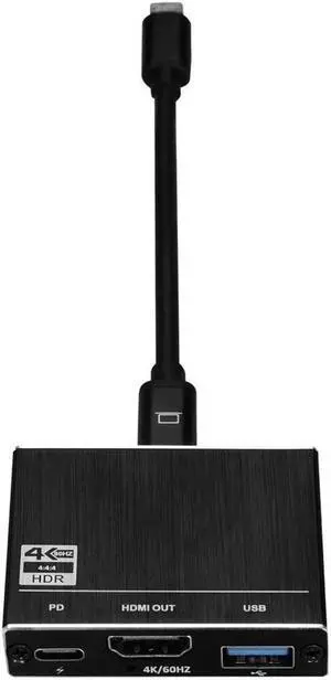 IXJYLCPC 3-in-1 USB C Hub with 100W Power Delivery, USB 3.0 & 4K@60Hz HDMI for 2023-2016 MacBook Pro, New Mac Air/Surface/Chrome/Steam Deck, More, Stable Driver Adapter IXJYLCPC 3-in-1 USB C Hub with 100W Power Delivery, USB 3.0 & 4K@60Hz HDMI for 2023-2016 MacBook Pro, New Mac Air/Surface/Chrome/Steam Deck, More, Stable Driver Adapter