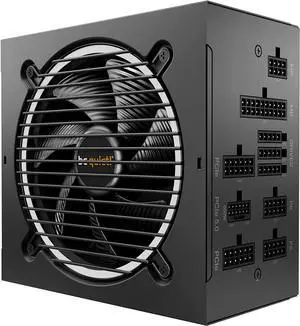 12 M 1000W | ATX 3.1 Compliant | 80 Plus® Gold | Modular Power Supply | for PCIe 5.0 GPUs and GPUs with 6+2 pin connectors | 12VHPWR Cable Included | Silent 120mm be quiet! Fan - BN506