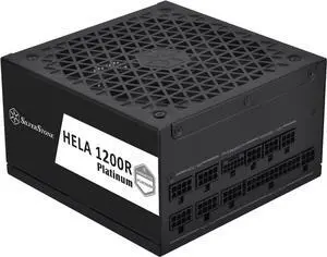 SilverStone Technology HELA 1200R Platinum ATX 3.0 / PCIe Gen 5 1200W Fully Modular Power Supply, SST-HA1200R-PM