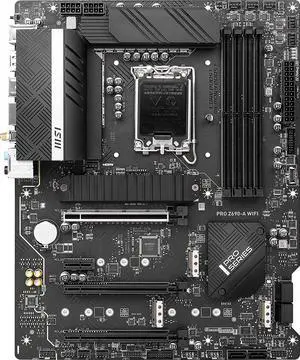 MSI PRO Z690-A WIFI LGA 1700 Intel Z690 ATX M.2 Desktop Motherboard A