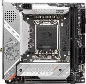 MSI MPG Z790I EDGE WIFI Intel LGA 1700 Z790 Mini-ITX M.2 Desktop Motherboard A MSI MPG Z790I EDGE WIFI Intel LGA 1700 Z790 Mini-ITX M.2 Desktop Motherboard A