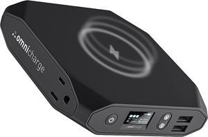 Omni 20+ 20000mah Laptop Power Bank Portable Charger | AC/DC/USB-C/Wireless Battery Backup for Laptops:MacBook Pro/Dell/Surface | Cameras:Canon/Nikon/DSLR/DJI Drones | Smart Devices:iPhone/Samsung