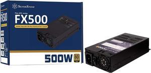 SilverStone Technology FX500-G, 500W Flex ATX 80 Plus Gold Power Supply, SST-FX500-G, Welcome to consult