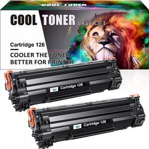 2Pack High Yield Black Toner CRG-126 For 126 ImageClass LBP6230dw LBP6200d