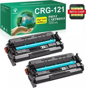 CRG 121 Toner Cartridge Compatible for  ImageCLASS D1620 D1650 3252C001
 121 2 Pack