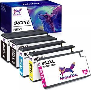 5PK 962XL BCYM Ink For OfficeJet Pro 9010 9015 9016 9018 9020 9025 9014 9027