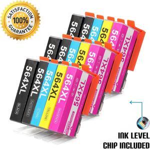 15 PK Compatible 564XL Ink Cartridge for PhotoSmart D5400 D5445 D5468 D7500