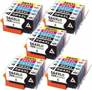 25PK 564XL Ink Cartridge + Chip For Plus AIO B209a/Premium e-ALL-in-One C310a