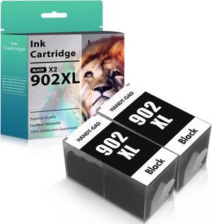 2x 902XL High Yield Ink for OfficeJet Pro 6951 6958 6960 6970 6975 Printers
