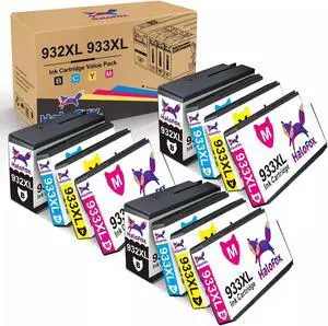 12x Premium 932XL 933XL Ink Cartridge Combo for OfficeJet 7612 6700 7110 6600