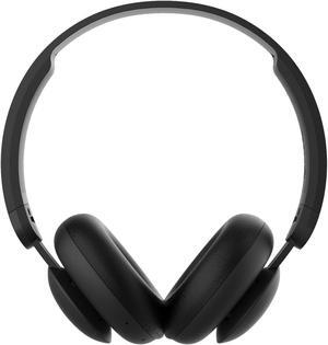 Wireless Bluetooth on-Ear Headphones, Black (New)