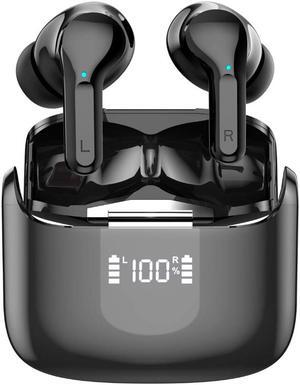 Wireless Earbuds, Bluetooth 5.3 Headphones HiFi Stereo, 40H Playtime in-Ear Earbud, Bluetooth Earbuds with LED Power Display, IP7 Waterproof Wireless Earphones Sport Headset for Android iOS