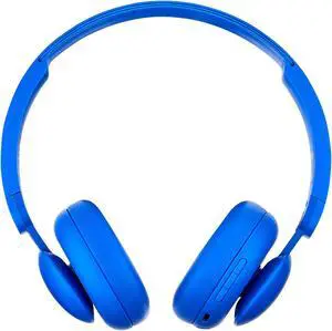 Wireless Bluetooth on-Ear Headphones - Blue, New