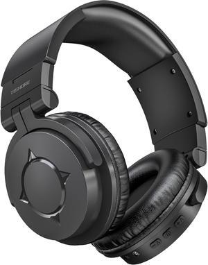 Bluetooth Headphones Noise Cancelling Over Ear Headphones, Foldable Wireless Headphones with Mic Hi-Fi Deep Bass