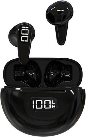 Wireless Earbuds Headphones Hi Fi Stereo Sound Wireless Ear Buds 30H LCD Power Display Charging Case With Noise Cancelling Mic For Android Wireless Running Headphones Air Earbuds Workout Wireless