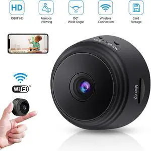 Home Security Camera Wireless Wifi with Night Vision 1080P HD Mini Indoor Camera