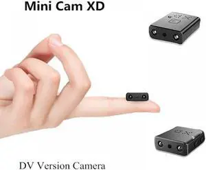 Smallest Camera Wireless, Mini Nanny Camera HD 1080p with Night Vision, Motion Detection for Security