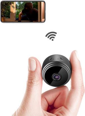 WiFi Mini Camera Ultra Compact Network Camera Wireless IP Camera 1080P with Motion Detection Night Vision Cameras, Nanny Baby Pet Cam for iPhone / Android Phone / iPad