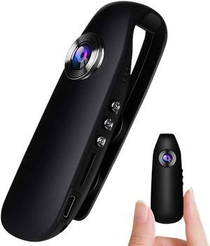 Mini Body Camera 1080P Hidden Cameras Body Mounted Video Camera, Small Personal Wearable Pocket Body Worn Cam Bike Camera for Cycling Home Office Security