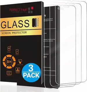 3X Tempered Glass Screen Protector For iPhone 15 14 13 12 11 Pro Max XS XR 8 7 6