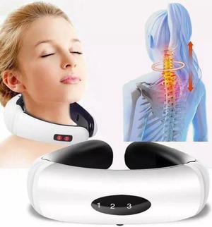 Electric Cervical Pulse Neck Massager Muscle Relax Massage Magnetic Therapy US