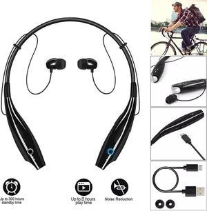 Bluetooth Neckband Wireless Headphones Mic Headset Stereo Earbuds Earphone