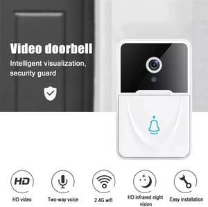 Wireless Security WiFi Smart Doorbell Intercom Video Camera Bell Chime Door Ring