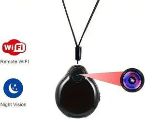 WIFI Wireless Wearable Body Micro Cam Mini IP Camera Motion Sensor Video Voice Recorder Home Security Camcorders, Small Mini Smart WiFi IP Webcam Micro Camera Built In Battery