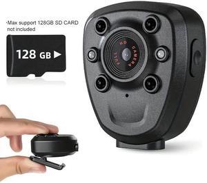 1080P Wearable Mini Body Camera - Rechargeable, Wearable Pocket Body Camera, Night Vision, Wide Viewing Angle, Body Mounted Camera For Riding, Sport, Travel, Christmas, Thanksgiving Day Gift
