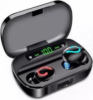 Bluetooth 5.1 Headset TWS Wireless Earphones Mini Earbuds Stereo Headphones IPX7