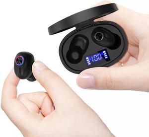 TWS Bluetooth Earbuds Waterproof Bluetooth 5.1 Headset Noise Cancelling Wireless