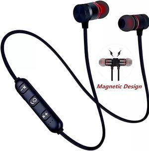 Headphones Wireless Bluetooth Sport Gym Earphones Earbuds Headset with MIC Bass