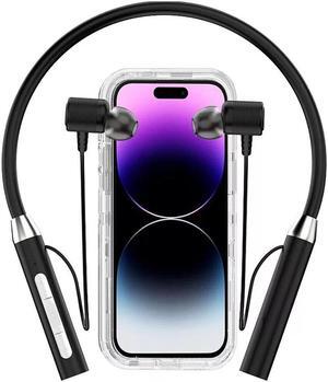 New Bluetooth Neckband Wireless Headphones Mic Headset Stereo Earbuds Earphone